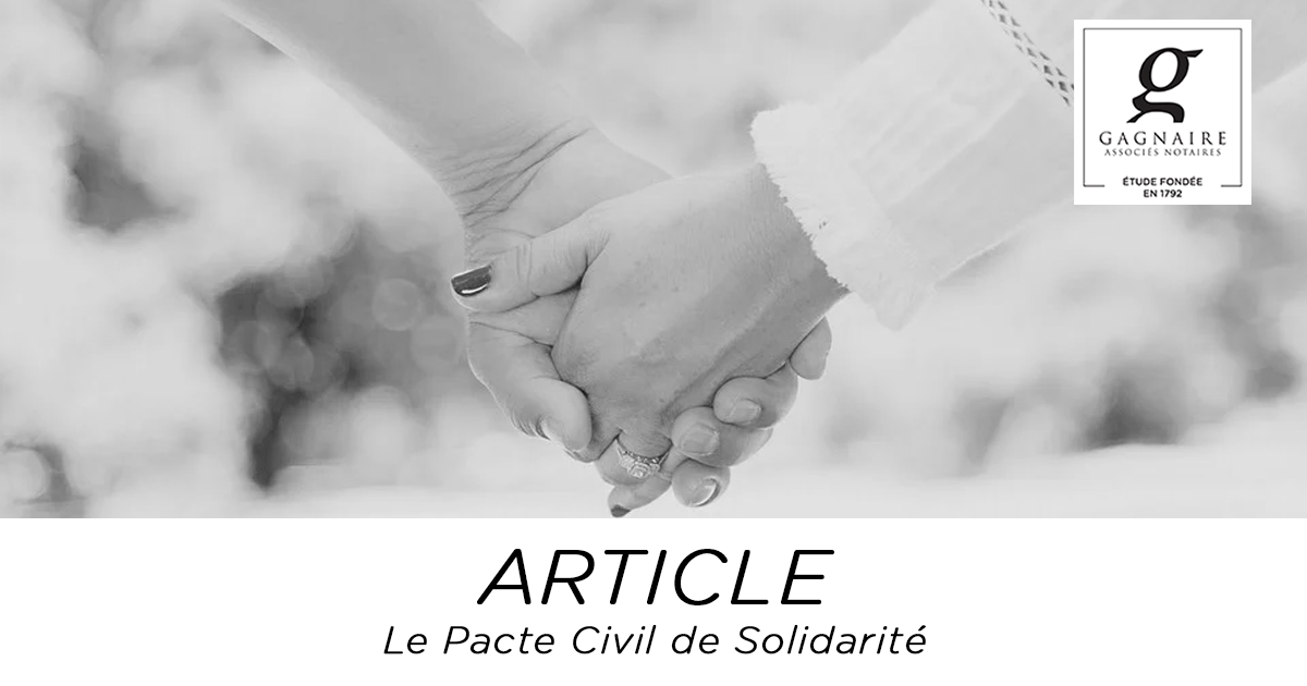 Le Pacte Civil de Solidarité