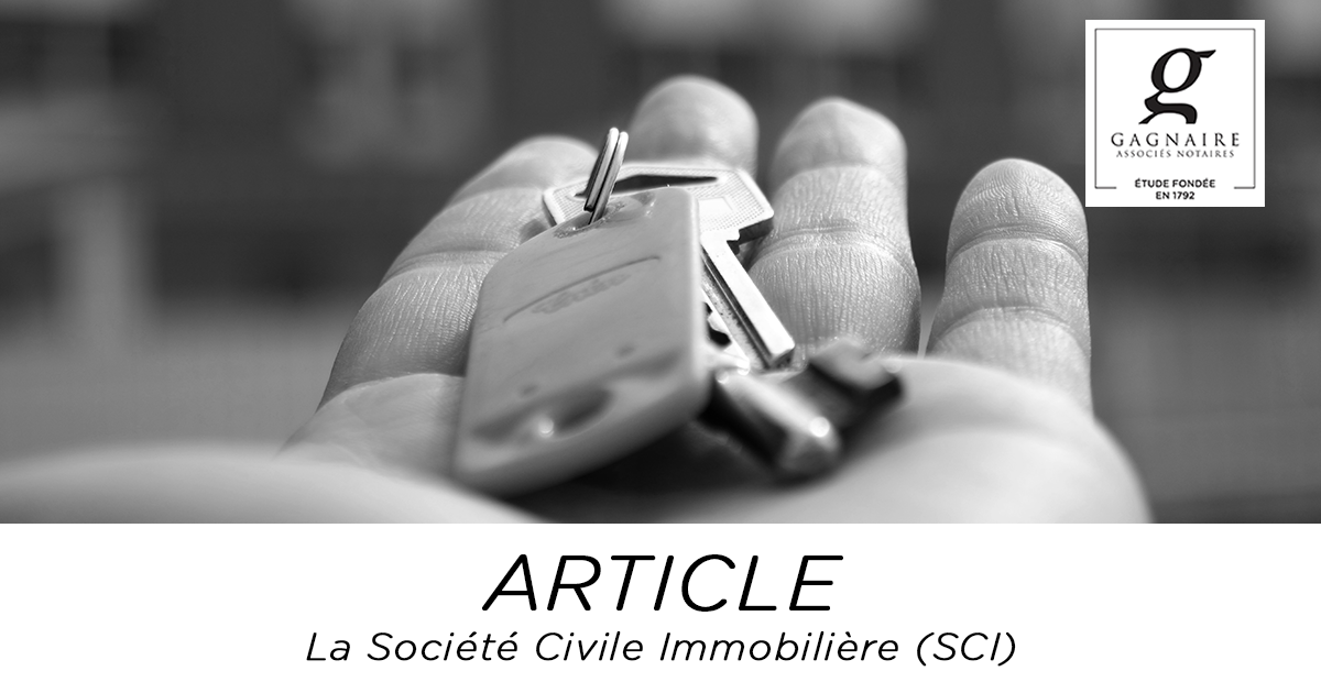 La Société Civile Immobilière (SCI) 